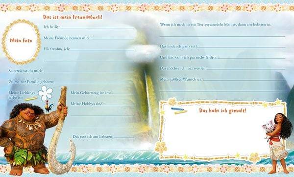 Disney Vaiana: Meine Freunde