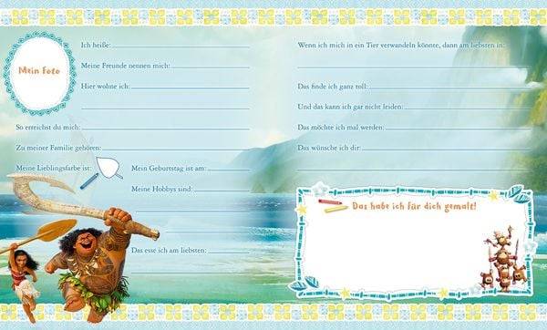 Disney Vaiana: Meine Freunde