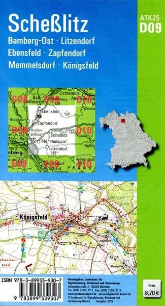 Scheßlitz 1 : 25 000