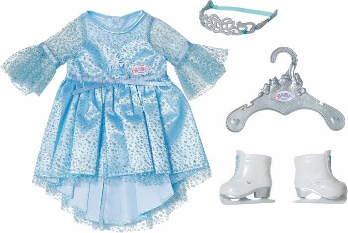 ZAPF Creation BABY born® Eisprinzessin Set 43cm, Puppenzubehör
