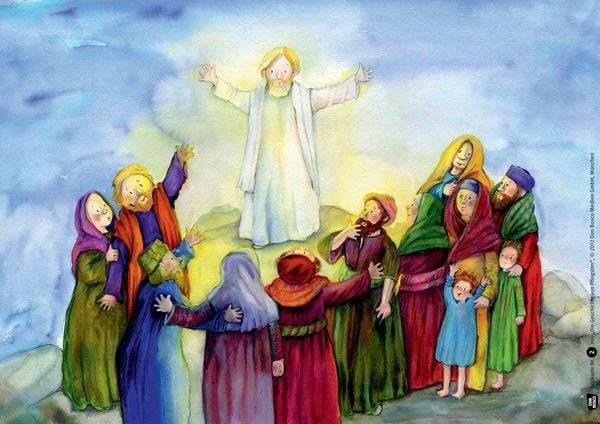 Gott schenkt seinen Geist - Die Geschichte von Pfingsten. Kamishibai Bildkartenset