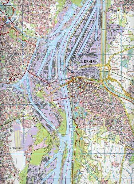 Wanderkarte 1:25 000 Offenburg