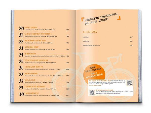 KOMPASS Radvergnügen Deutschlands schönste E-Bike-Touren