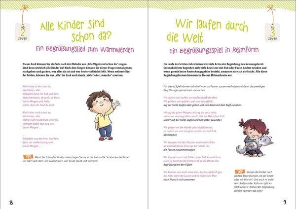 Morgenkreisspiele fürs ganze Jahr