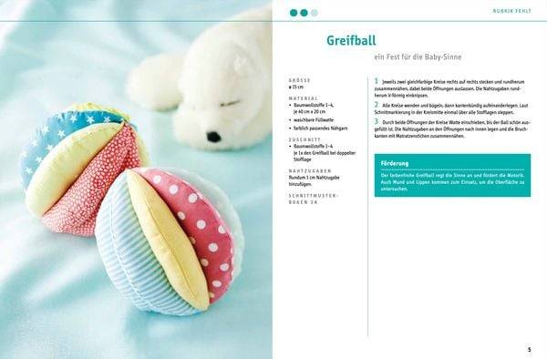 Baby- und Kinderspielzeug nähen (kreativ.kompakt.). Die schönsten Ideen für ca. 0-8 Jahre.