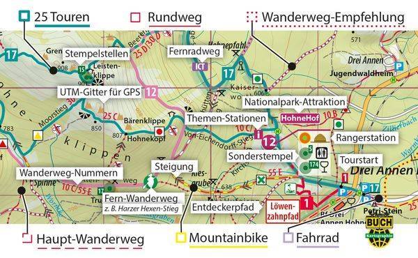 Der Brocken 1 : 30 000