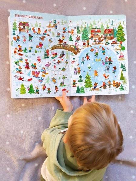 Mein großes Wimmelbuch – Im Winter