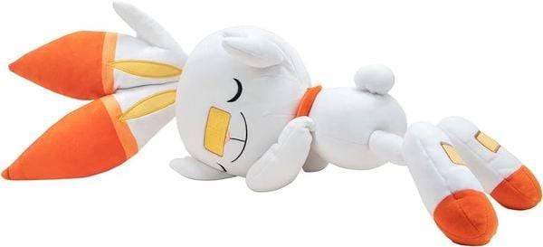 PKW - 18" Sleeping Plush (Scorbunny)