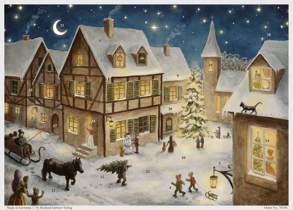Adventskalender "Weihnachtsabend im Dorf"
