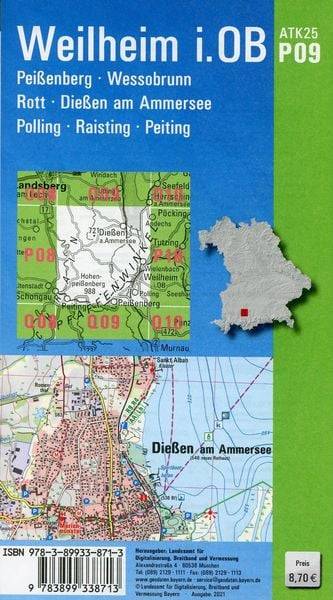 Weilheim i.OB 1:25 000