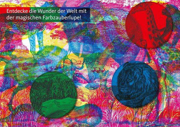 Magische Welten. Entdecke verborgene Lebensräume mit der Zauberlupe!