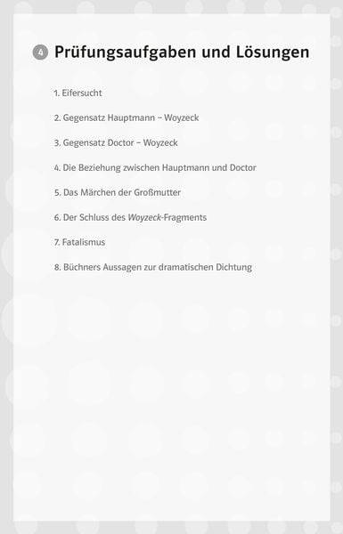 Klett Lektürehilfen Georg Büchner, Woyzeck