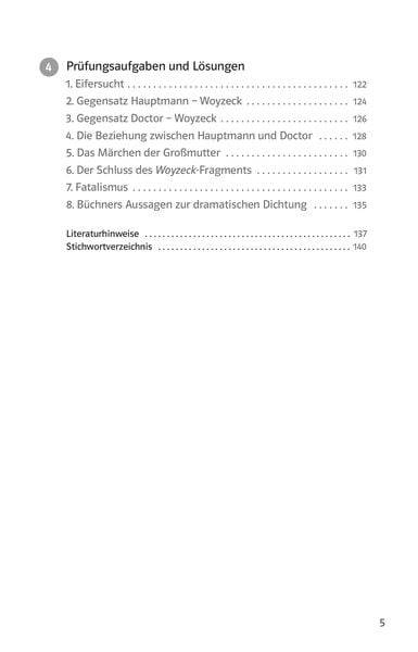 Klett Lektürehilfen Georg Büchner, Woyzeck