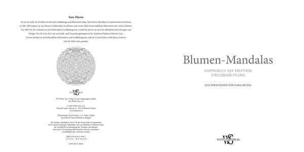 Blumen-Mandalas (Ausmalbuch zur kreativen Stressbewältigung)