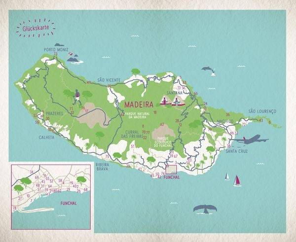 Glücksorte auf Madeira