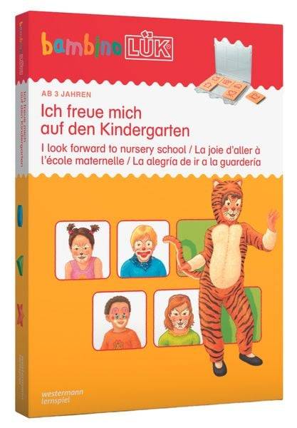 LÜK bambino Set "Ich freu mich auf den Kindergarten". Westermann Lernspiel