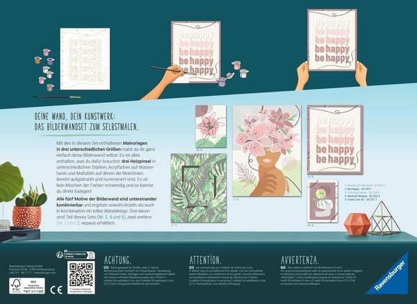 Ravensburger - Malen nach Zahlen - Bilderwand-Set