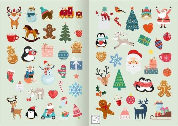 Weihnachtssticker