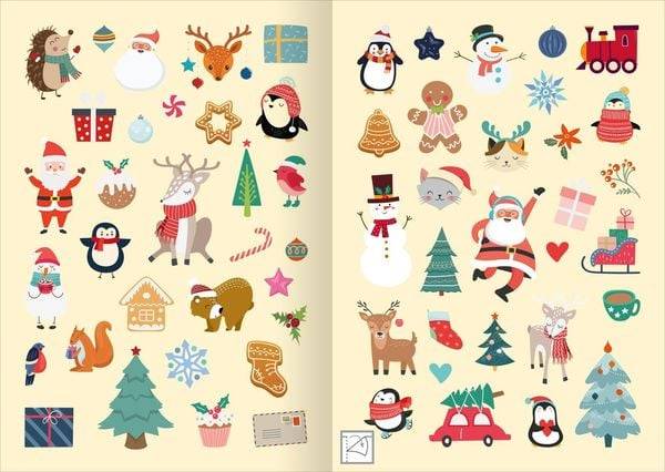 Weihnachtssticker