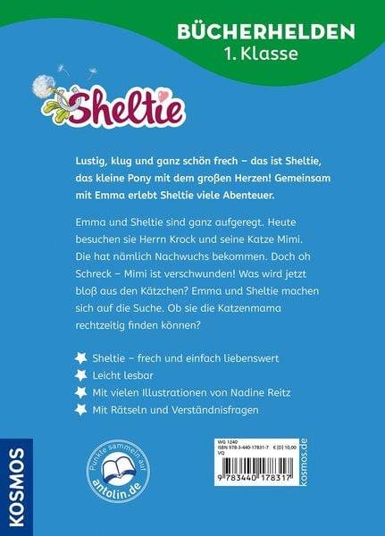 Sheltie, Bücherhelden 1. Klasse, Sheltie und die Katzenbabys