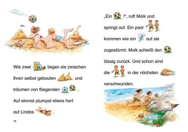 Lesenlernen in 3 Schritten - Die schönsten Fußballgeschichten