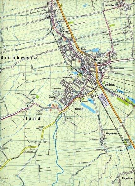 Norden, KVplan, Radkarte/Freizeitkarte/Stadtplan, 1:25.000 / 1:15.000 / 1:7.500