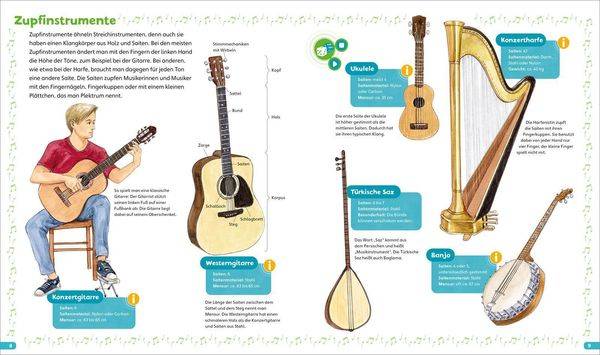 BOOKii® Hören und Staunen Musikinstrumente