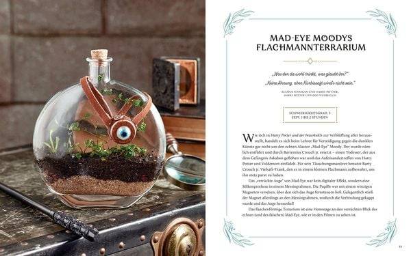 Aus den Filmen zu Harry Potter: Magische Kräuterkunde - Zauberhafte DIY-Projekte, Terrarien und viele weitere grüne Inspirationen
