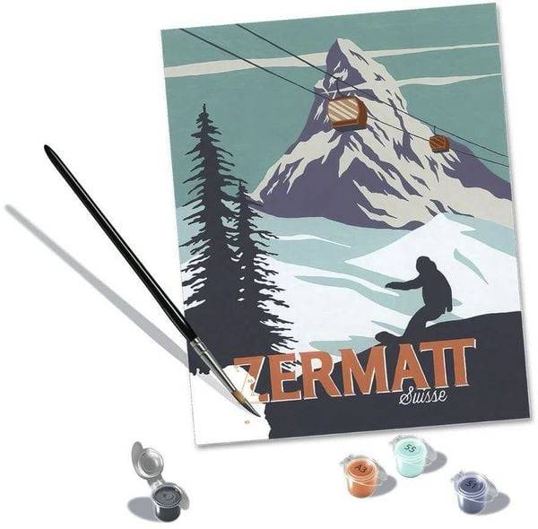 Ravensburger - Malen nach Zahlen - CreArt - Zermatt