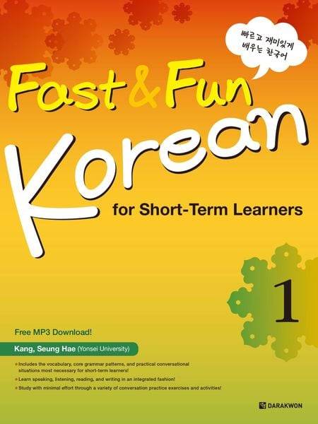 Fast & Fun Korean for Short -Term Learners 1 (A1) (englische Ausgabe). Kurs- und Übungsbuch + Download