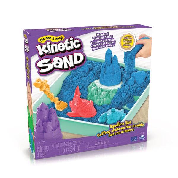 Kinetic Sand Sandbox Set Blau