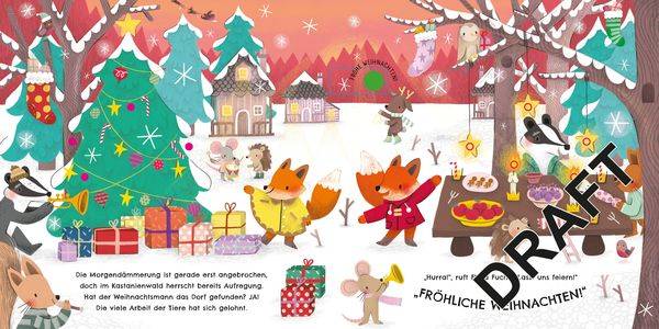 Mein Lichter-Klangbuch: Findet uns der Weihnachtsmann?