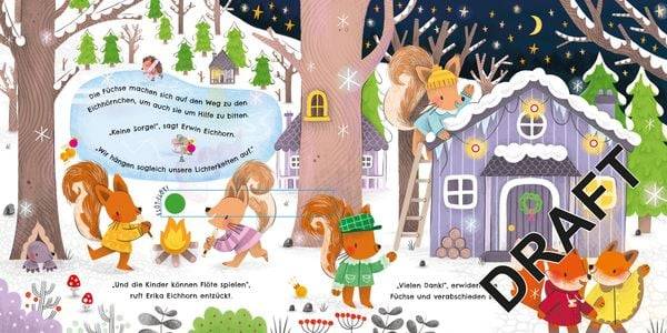 Mein Lichter-Klangbuch: Findet uns der Weihnachtsmann?