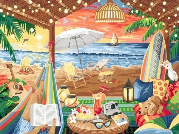 Ravensburger - Malen nach Zahlen - CreArt - Cozy Cabana