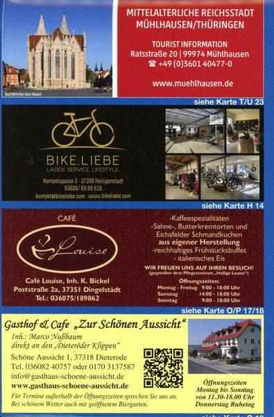 Landkreis Eichsfeld 1:50 000