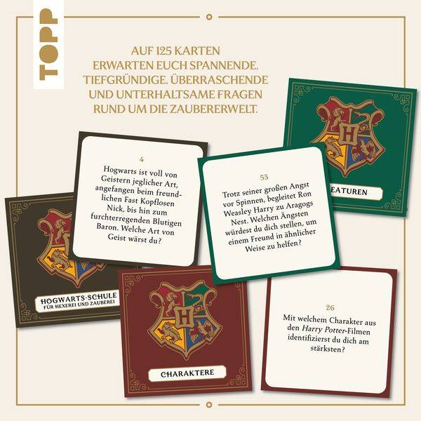 Harry Potter: Conversation Cards. Offizielle deutschsprachige Ausgabe