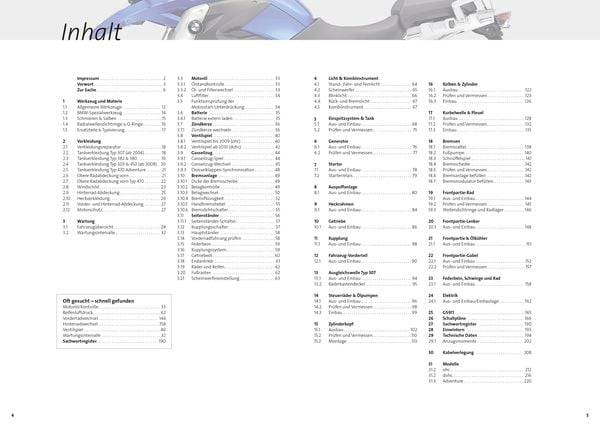 BMW R1200 GS, Adventure 2004-2013, Reparaturanleitung