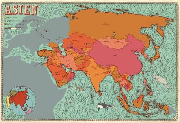 Alle Welt. Das Landkartenbuch