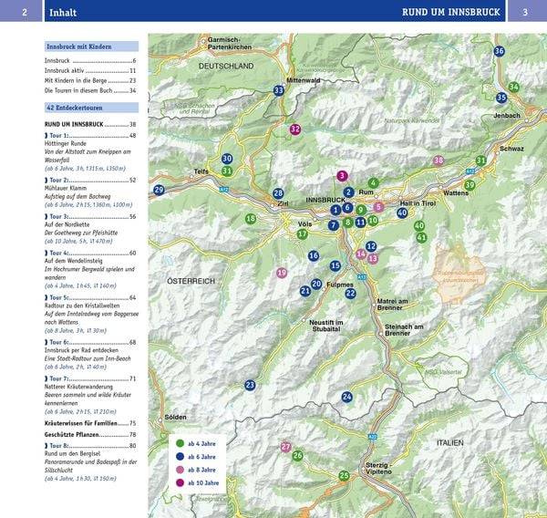 Naturzeit mit Kindern: Rund um Innsbruck
