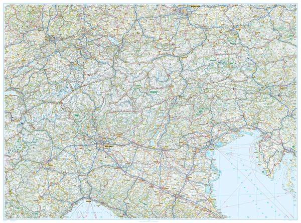 ADAC Länderkarte Italien Nord 1:500.000