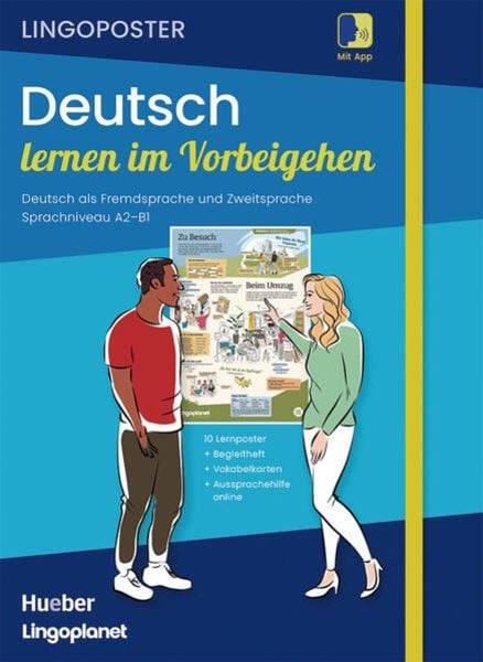 Lingoposter: Deutsch lernen im Vorbeigehen