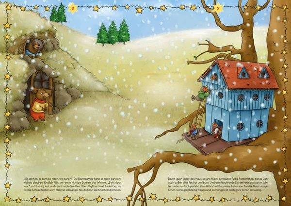 Mein Sticker-Adventskalender