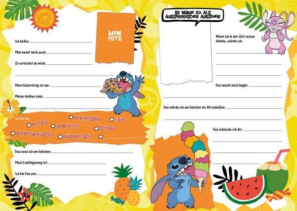 Disney Stitch: Meine Freunde