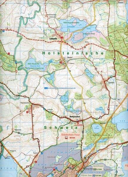 Holsteinische Schweiz 1 : 25 000