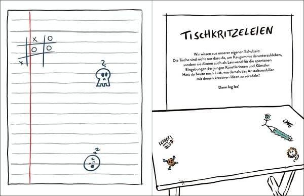 Das Kritzelbuch für den Elternabend