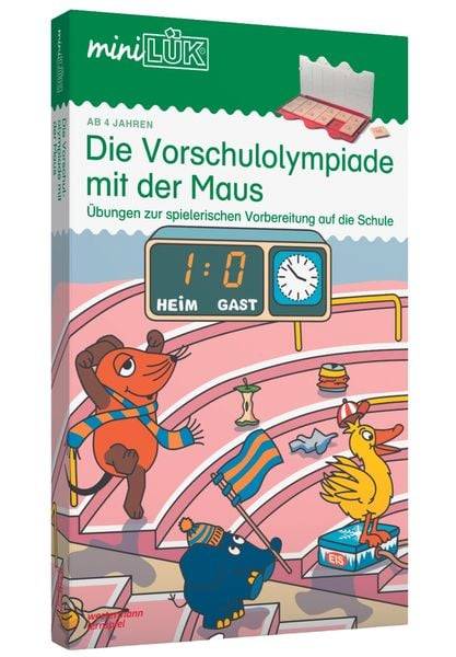 miniLÜK. Die Vorschulolympiade mit der Maus (Doppelband)
