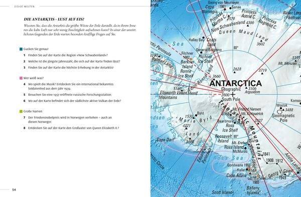 Rätselbuch der Landkarten