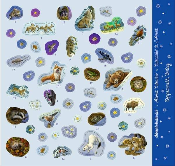 Sticker-Adventskalender