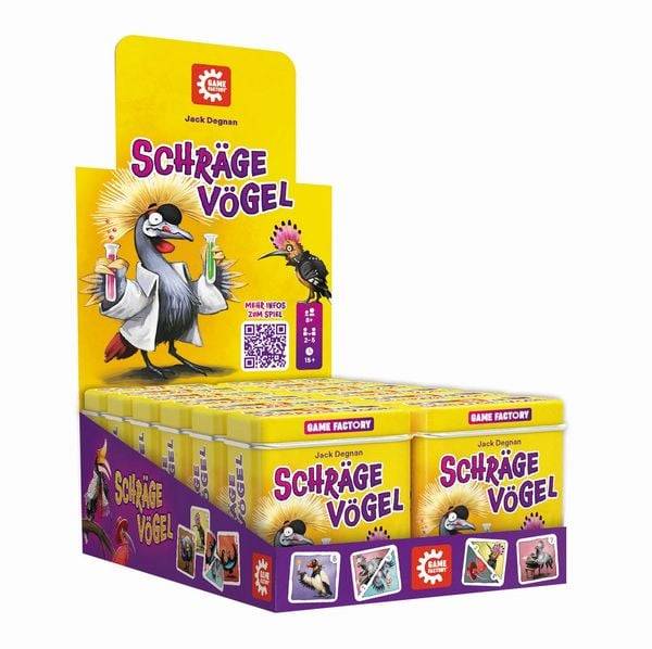Game Factory - Display Schräge Vögel