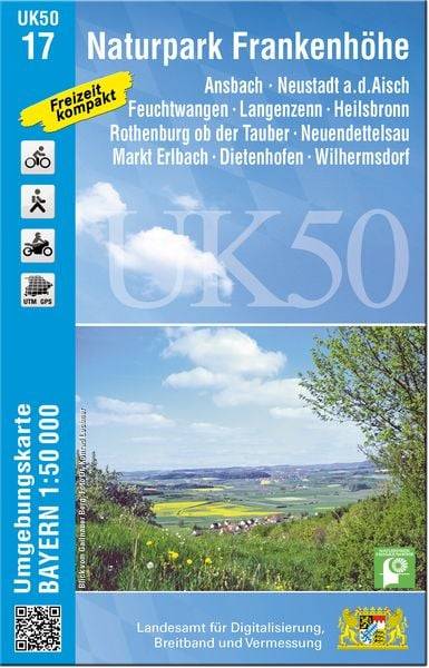 UK50-17 Naturpark Frankenhöhe